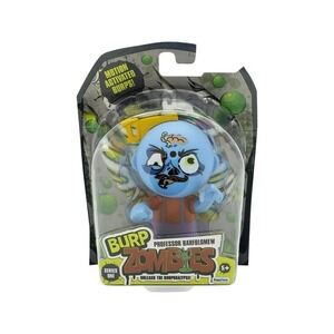 Burp Zombies Professor Barfolomew Funny Gag Gift Motion Activated New